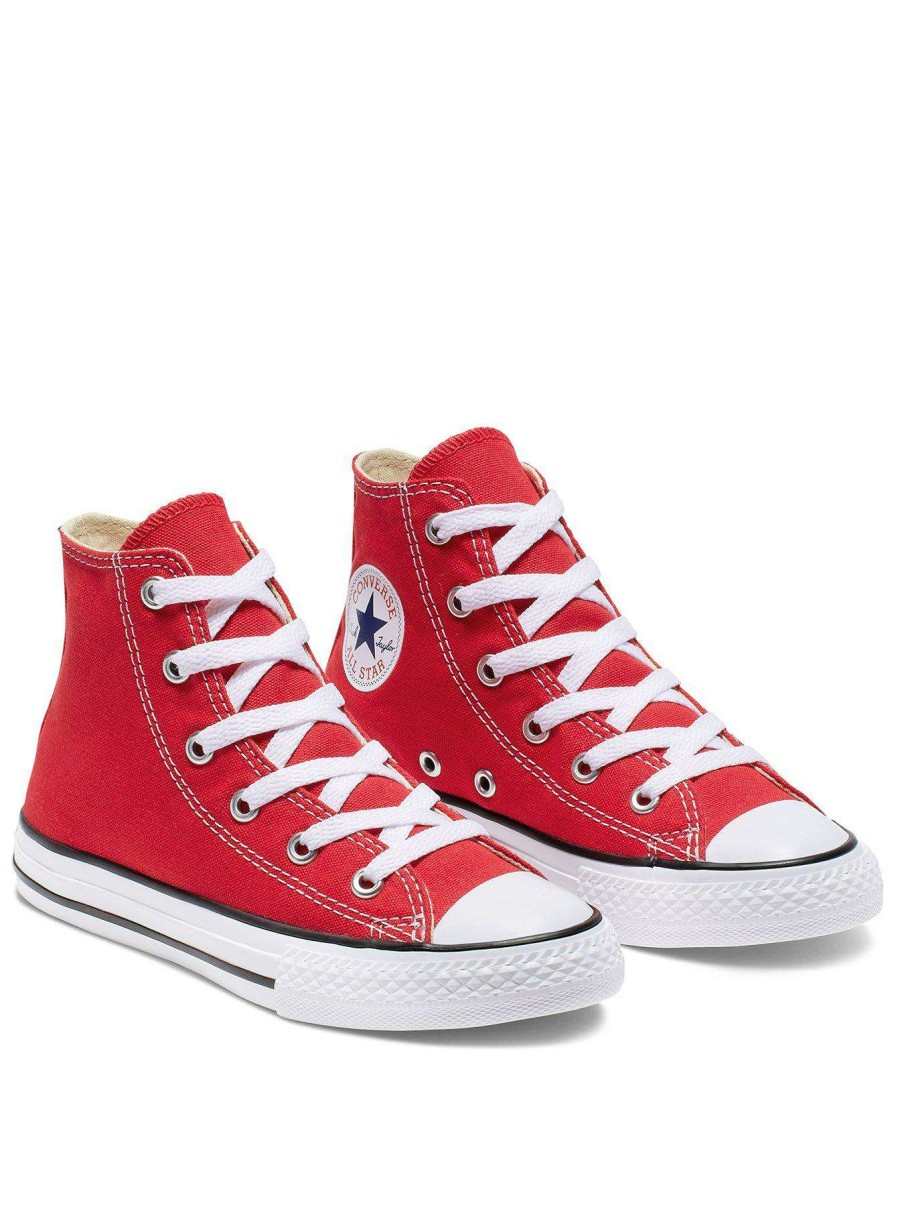 Kids * | Converse Chuck Taylor All Star Ox Childrens Unisex Trainers -Red