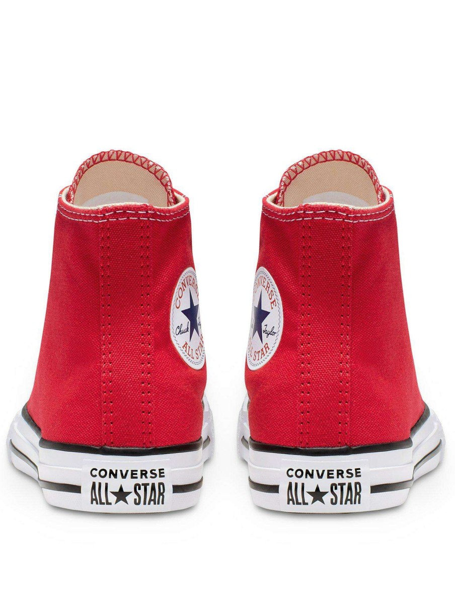 Kids * | Converse Chuck Taylor All Star Ox Childrens Unisex Trainers -Red