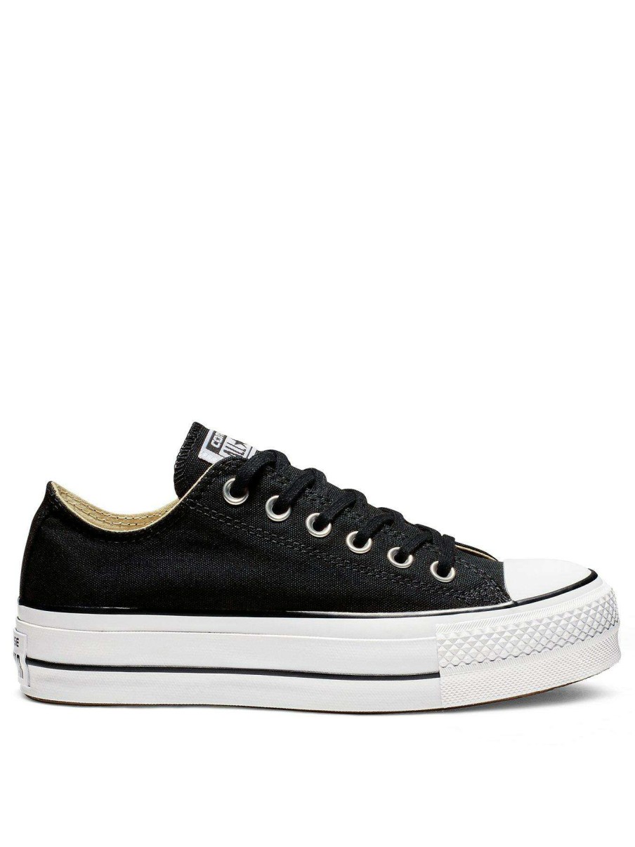 Women * | Converse Chuck Taylor All Star Platform Lift Ox Black