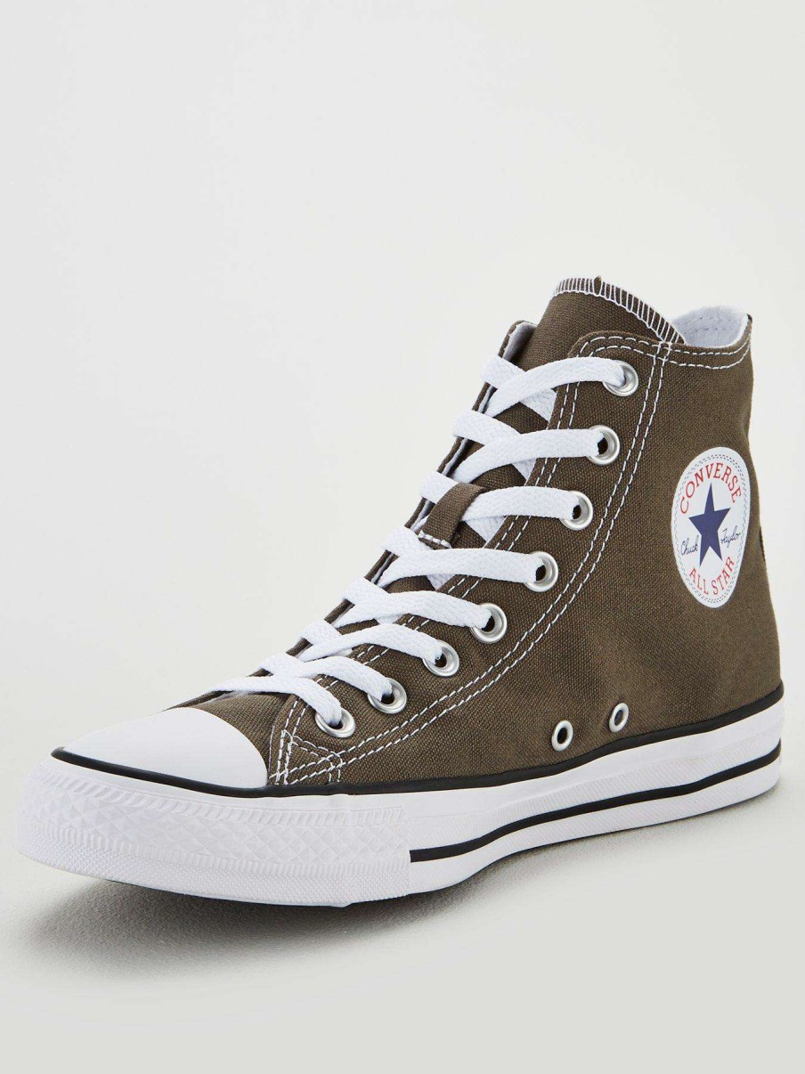 Men * | Converse Chuck Taylor All Star Hi-Tops Charcoal