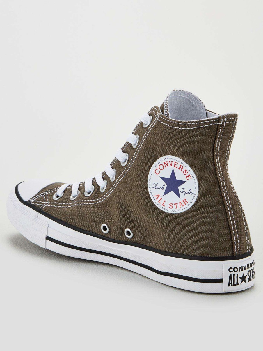 Men * | Converse Chuck Taylor All Star Hi-Tops Charcoal