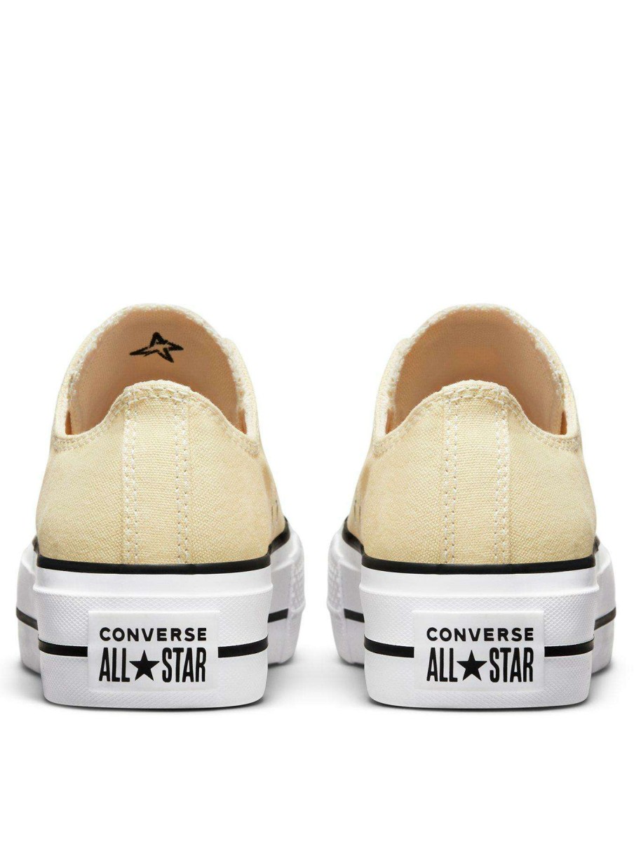 Women * | Converse Chuck Taylor All Star Lift Canvas Ox Yellow/White