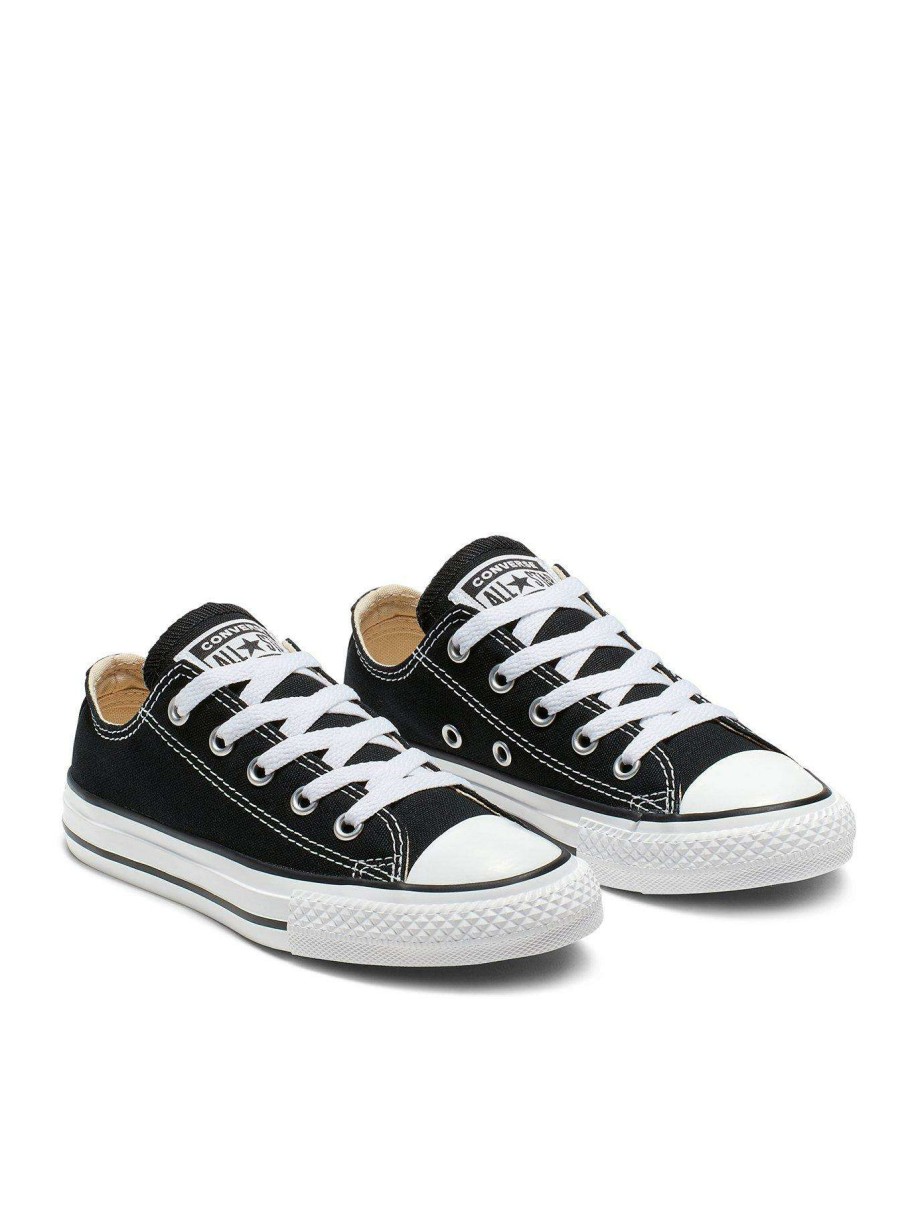 Kids * | Converse Chuck Taylor All Star Ox Childrens Unisex Trainers -Black