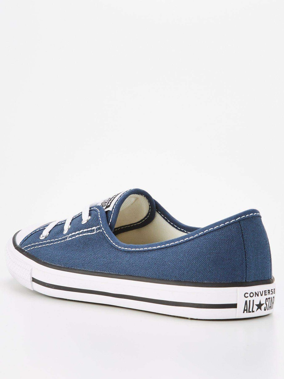 Women * | Converse Chuck Taylor All Star Ballet Lace Pump Navy