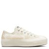 Women * | Converse Chuck Taylor All Star Lift Broderie Ox Cream/White