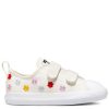 Kids * | Converse Infant Chuck Taylor All Star 2V Trainers Off White/Pink