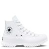 Women * | Converse Chuck Taylor All Star Lugged Leather Hi-Tops White