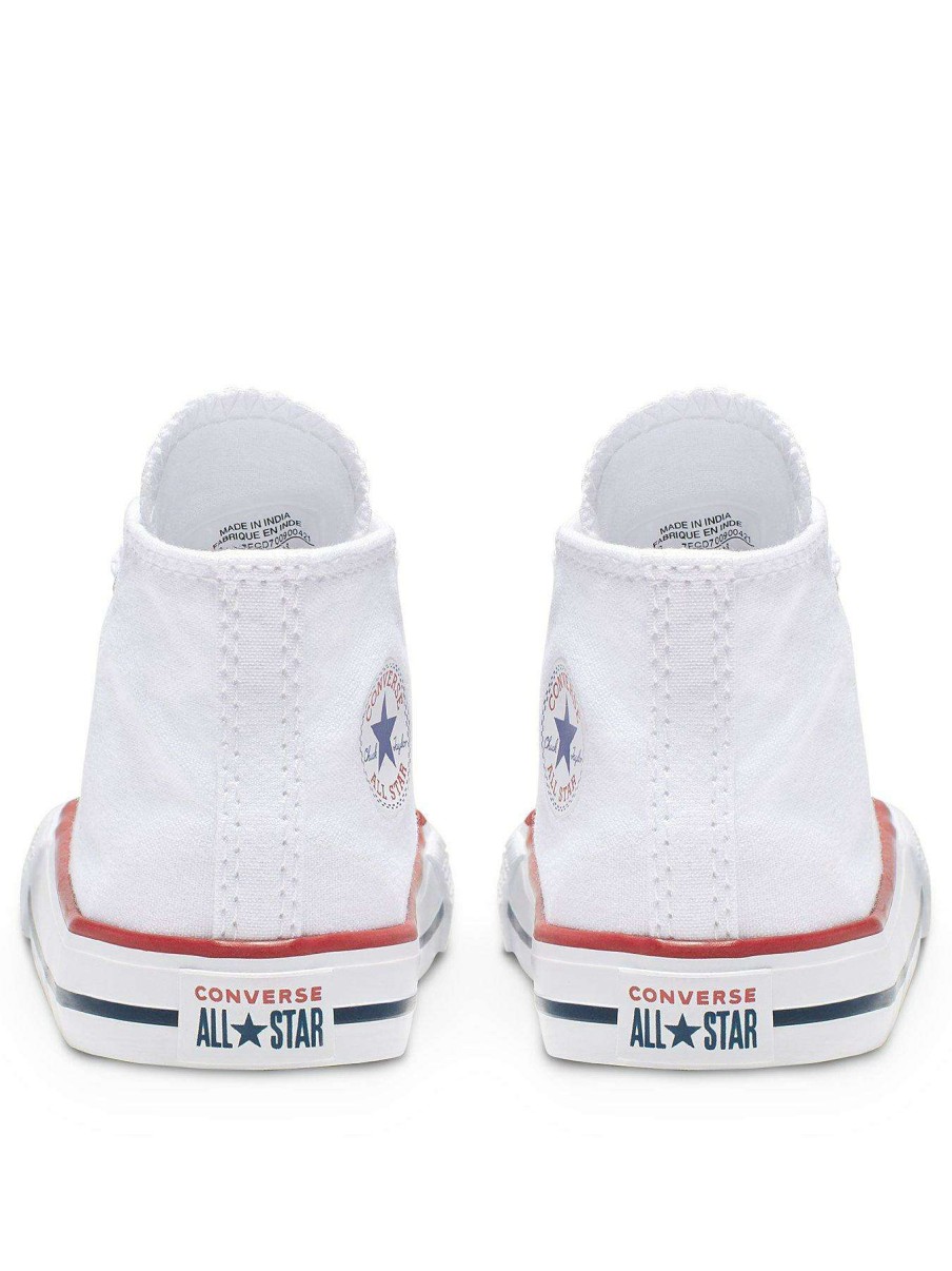 Kids * | Converse Chuck Taylor All Star Ox Infant Unisex Trainers -White