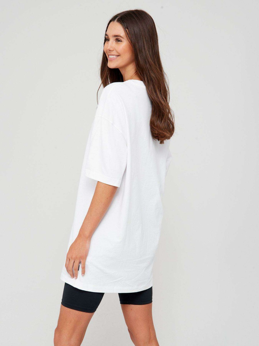 Women * | Converse Oversized Wordmark Tee