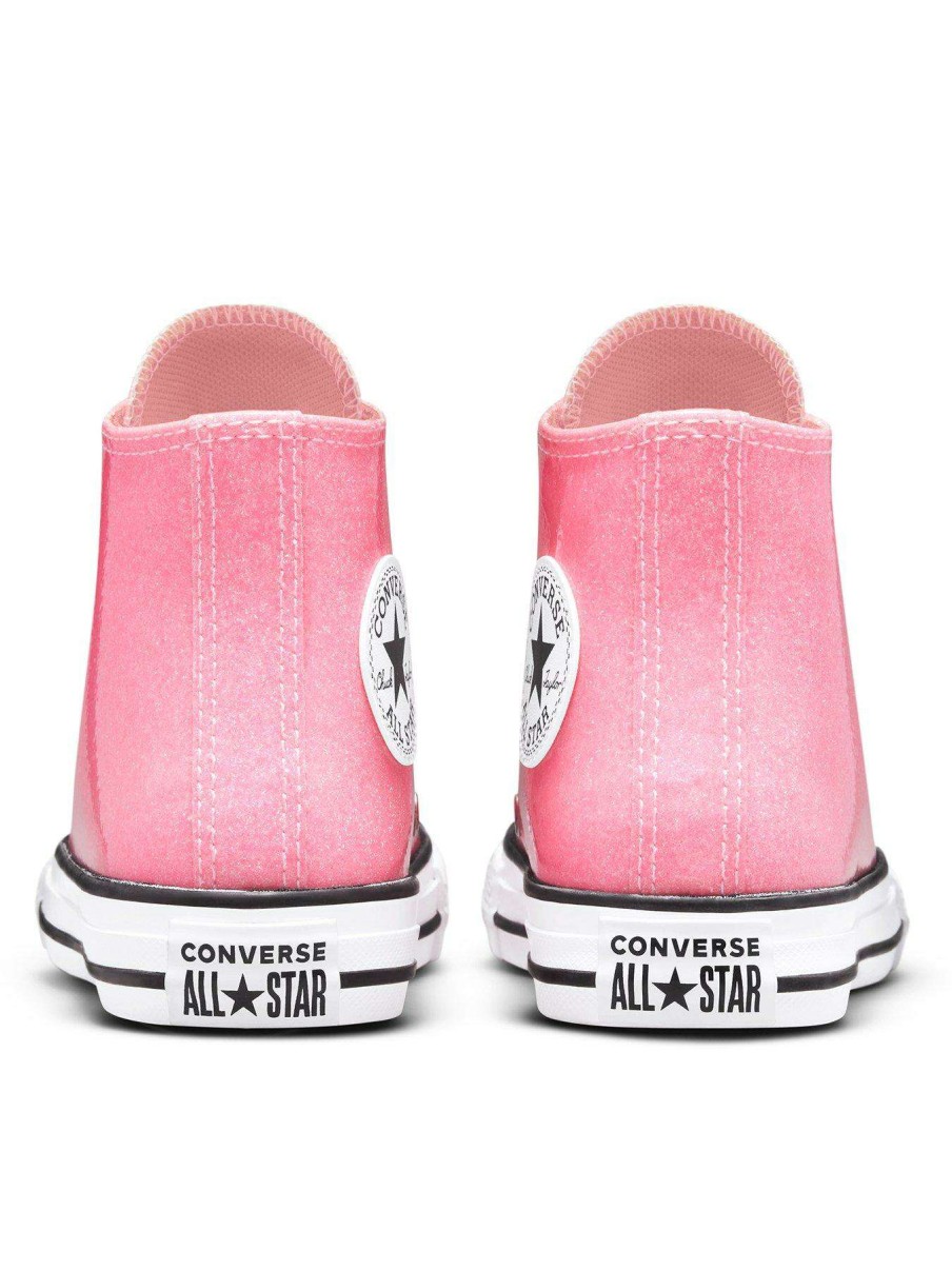 Kids * | Converse Chuck Taylor All Star Sun-Kissed Glitter Childrens Hi Top Trainers