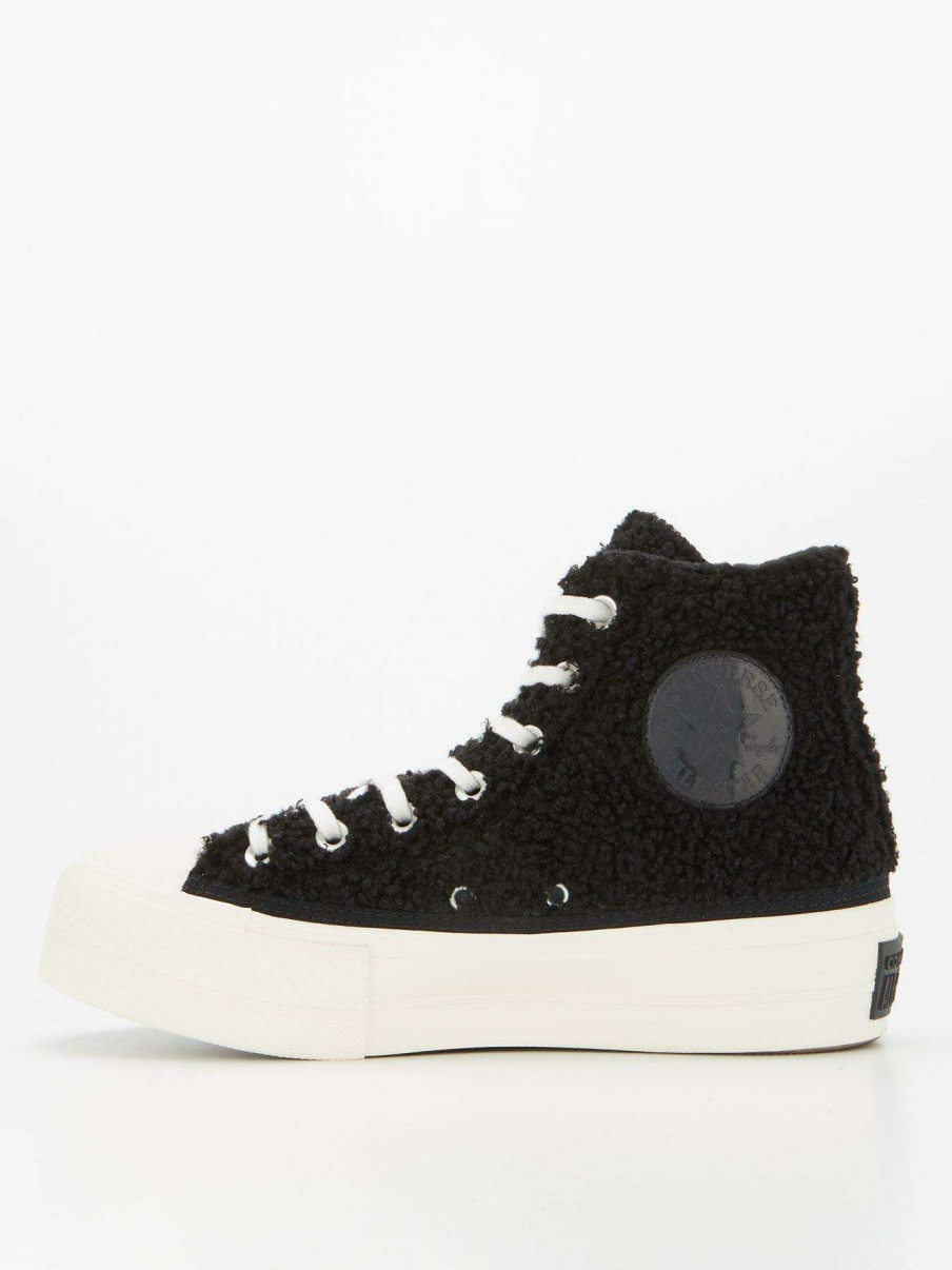 Women * | Converse Chuck Taylor All Star Lift Hi Black