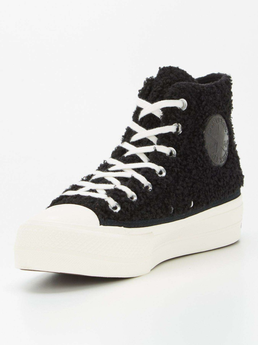 Women * | Converse Chuck Taylor All Star Lift Hi Black