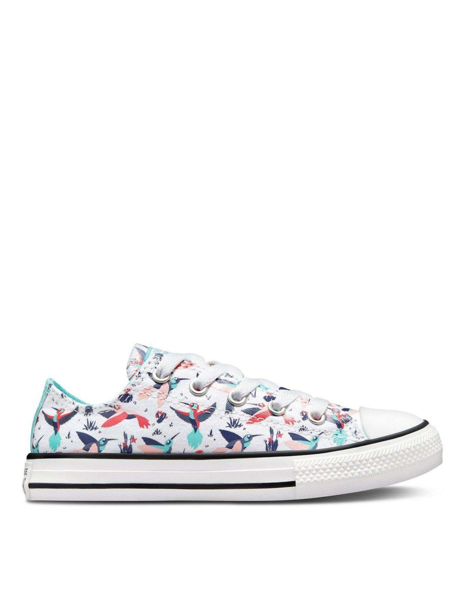 Kids * | Converse Chuck Taylor All Star Happy Hummingbirds Childrens Ox Trainers