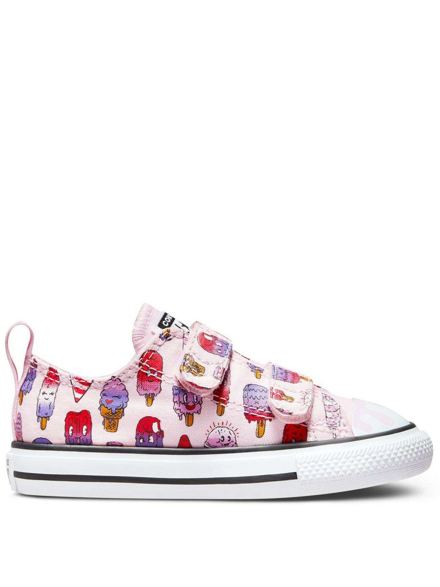 Kids * | Converse Infant Chuck Taylor All Star 2V Sweet Scoops Trainers Pink