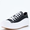 Women * | Converse Chuck Taylor All Star Move Ox Plimsoll Black