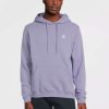 Men * | Converse Embroidered Star Chevron Left Chest Pullover Hoodie Bb Lilac