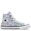 Kids * | Converse Kids Chuck Taylor All Star Childrens Rainbow Castles Trainers Blue/Pink