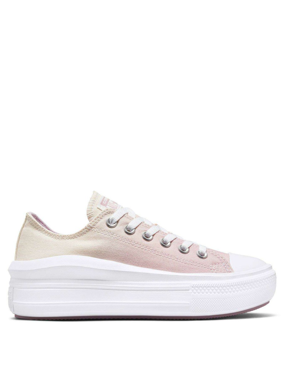 Women * | Converse Chuck Taylor All Star Move Ombr Platform Ox Off White/Pink