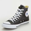 Men * | Converse Chuck Taylor All Star Leather Hi Black