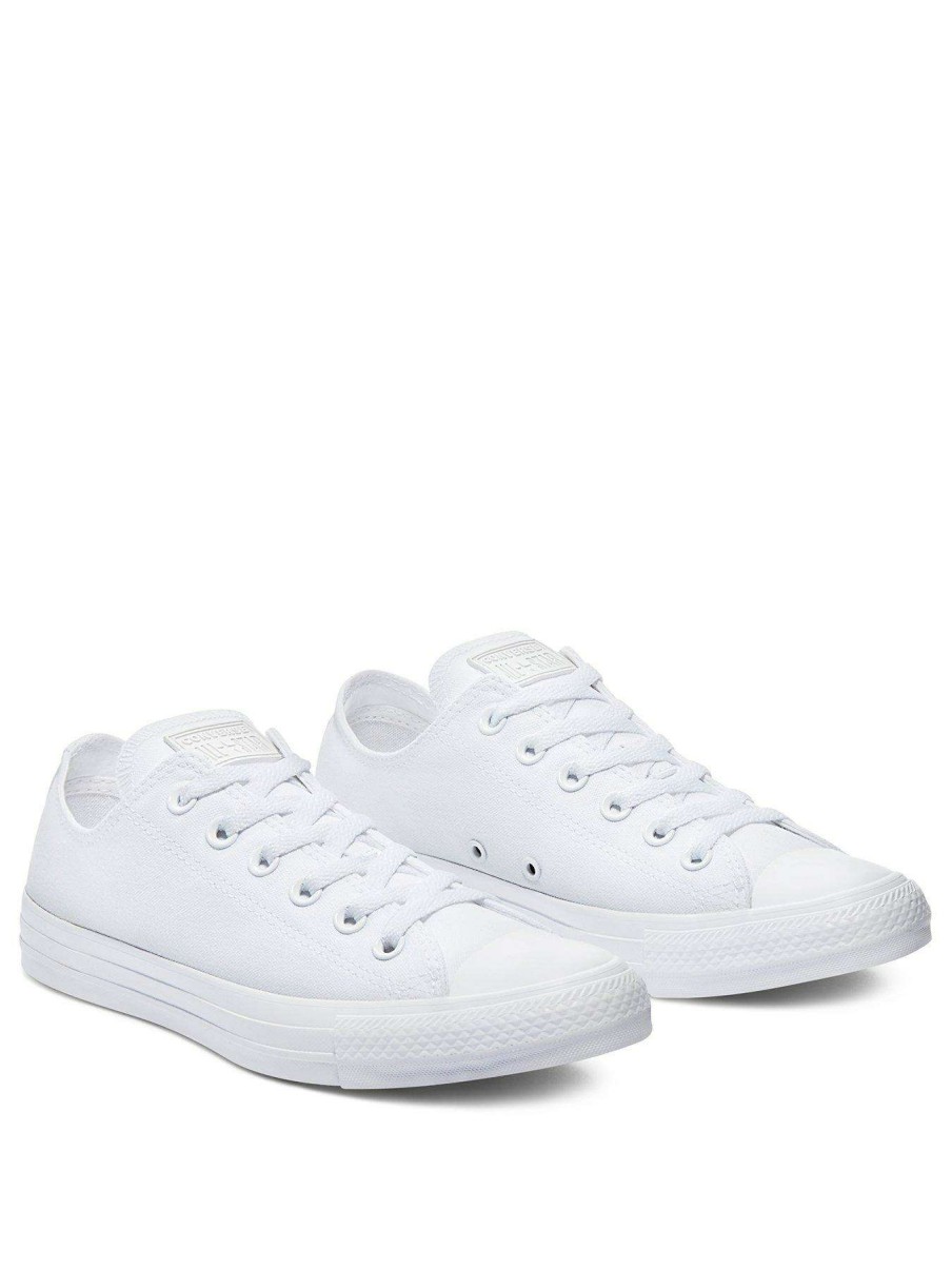 Women * | Converse Chuck Taylor All Star Canvas Ox Plimsolls White