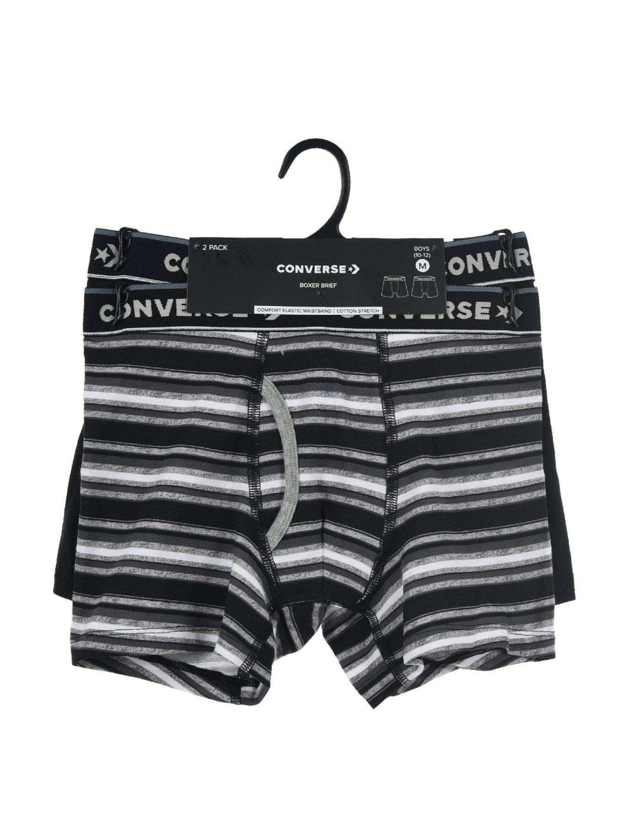 Gifts * | Converse Chb Multi Colour Stripe Boxer Brief