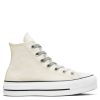 Women * | Converse Chuck Taylor All Star Lift Ombr Laced Platform Hi Off White/Green