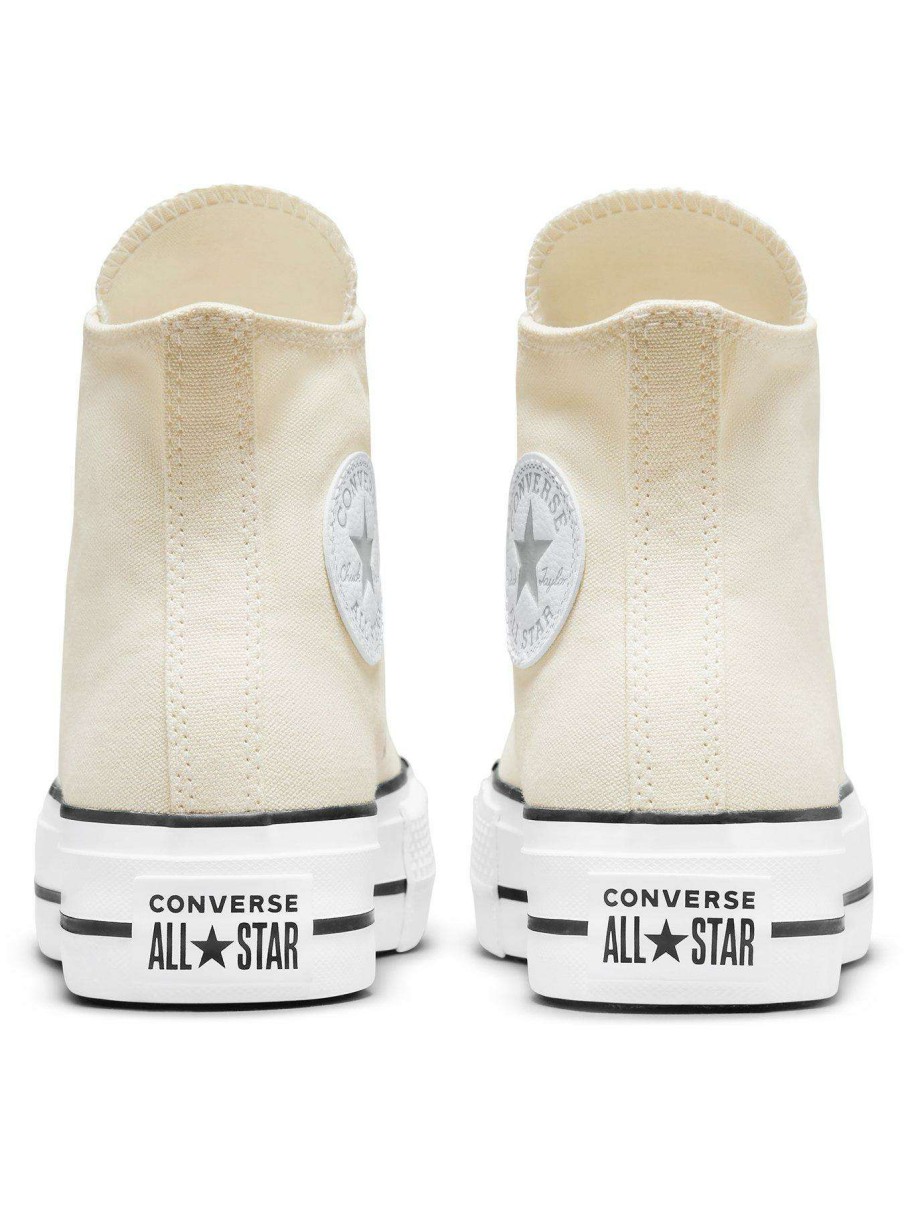 Women * | Converse Chuck Taylor All Star Lift Ombr Laced Platform Hi Off White/Green