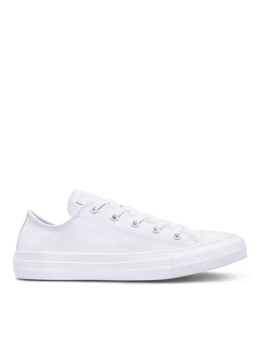 Kids * | Converse Chuck Taylor All Star Leather Junior Ox Trainers