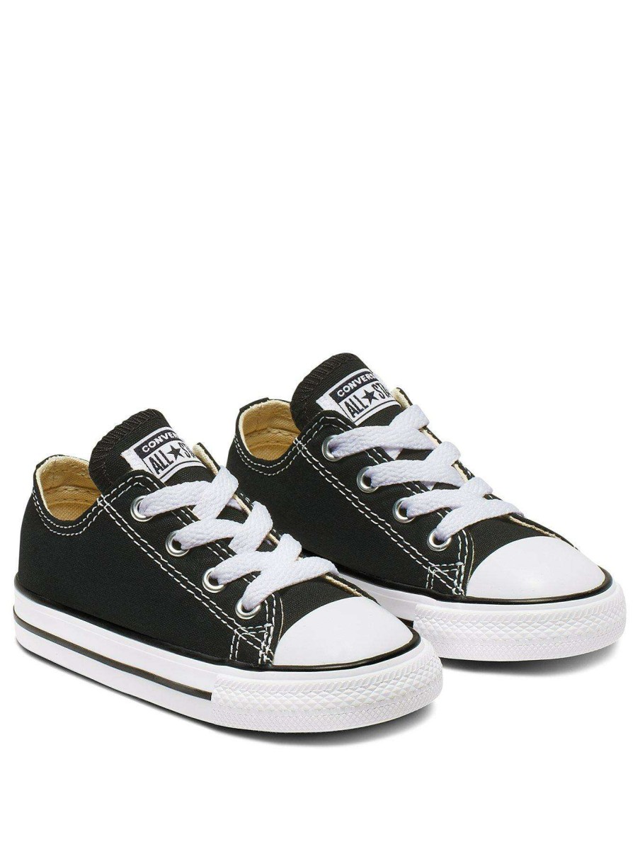 Kids * | Converse Chuck Taylor All Star Ox Infant Unisex Trainers -Black