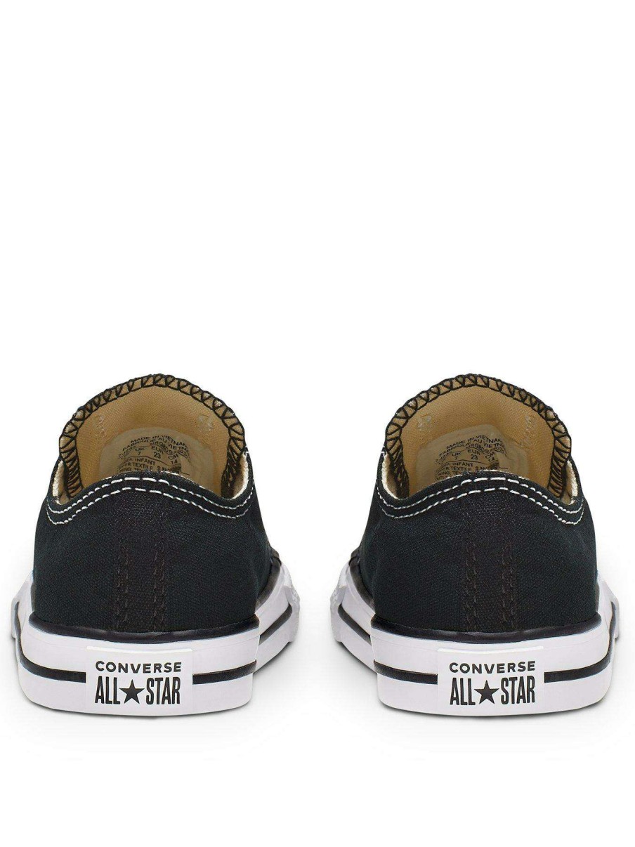 Kids * | Converse Chuck Taylor All Star Ox Infant Unisex Trainers -Black