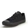 Kids * | Converse Chuck Taylor All Star Mono Canvas Ox Core Childrens Trainers Black