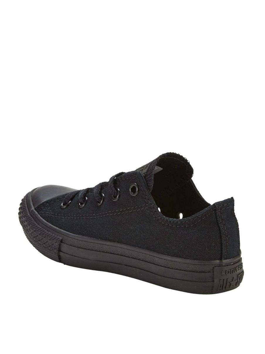 Kids * | Converse Chuck Taylor All Star Mono Canvas Ox Core Childrens Trainers Black