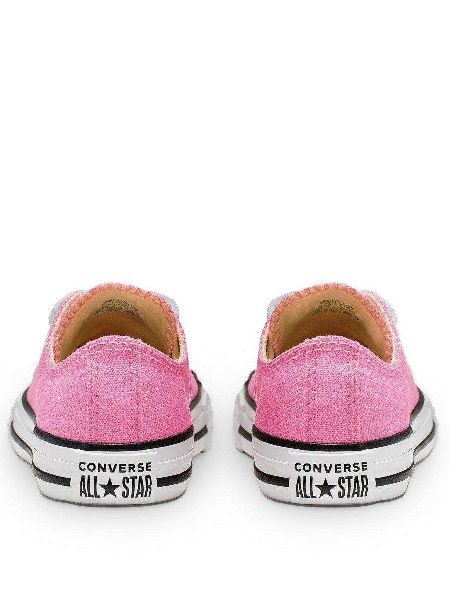 Kids * | Converse Chuck Taylor All Star Ox Childrens Girls Trainers -Pink