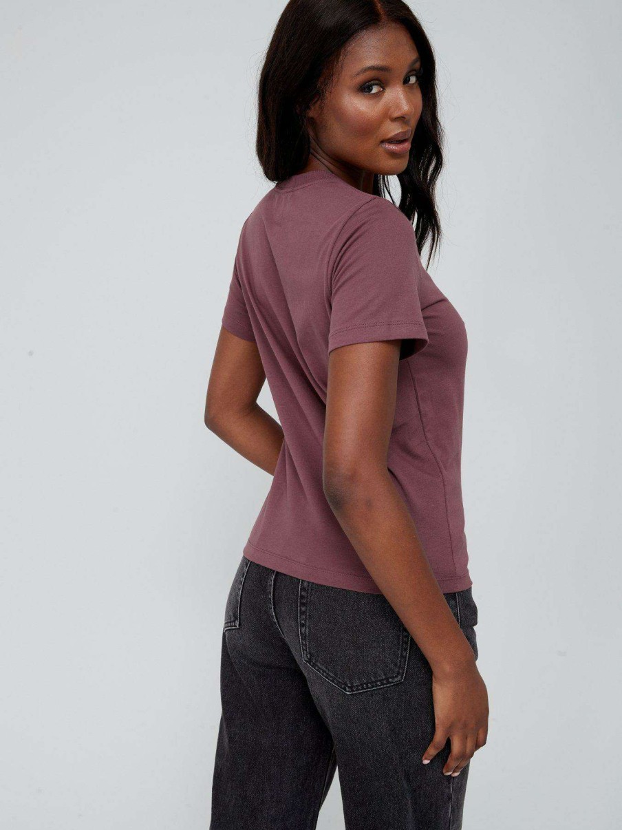 Women * | Converse Soft Tones Chuck Patch Ss Tee