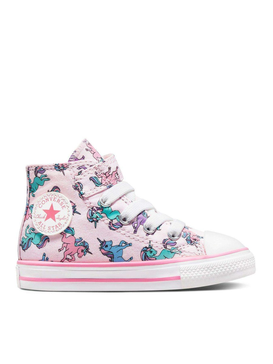 Kids * | Converse Chuck Taylor All Star 1V Unicorns Toddler Hi Top Trainers