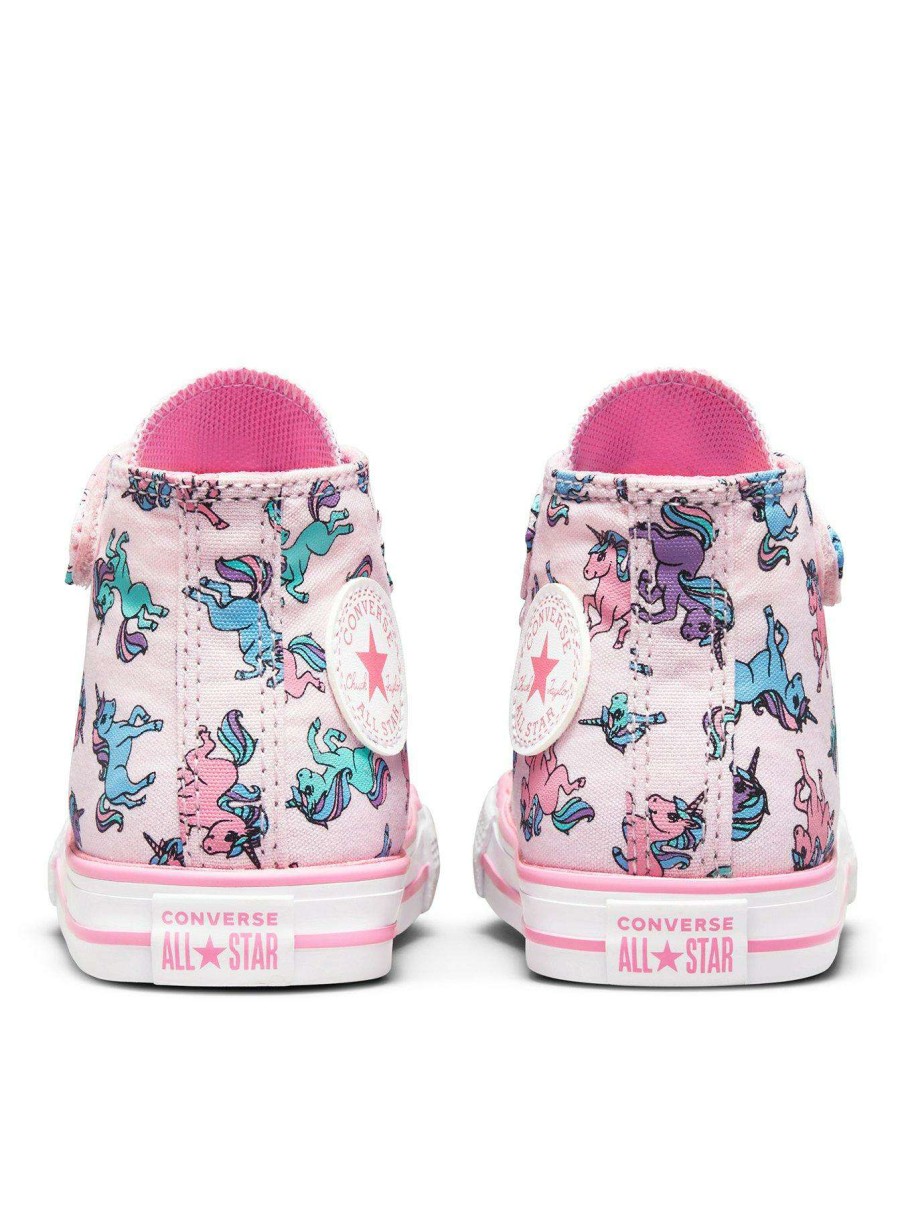 Kids * | Converse Chuck Taylor All Star 1V Unicorns Toddler Hi Top Trainers