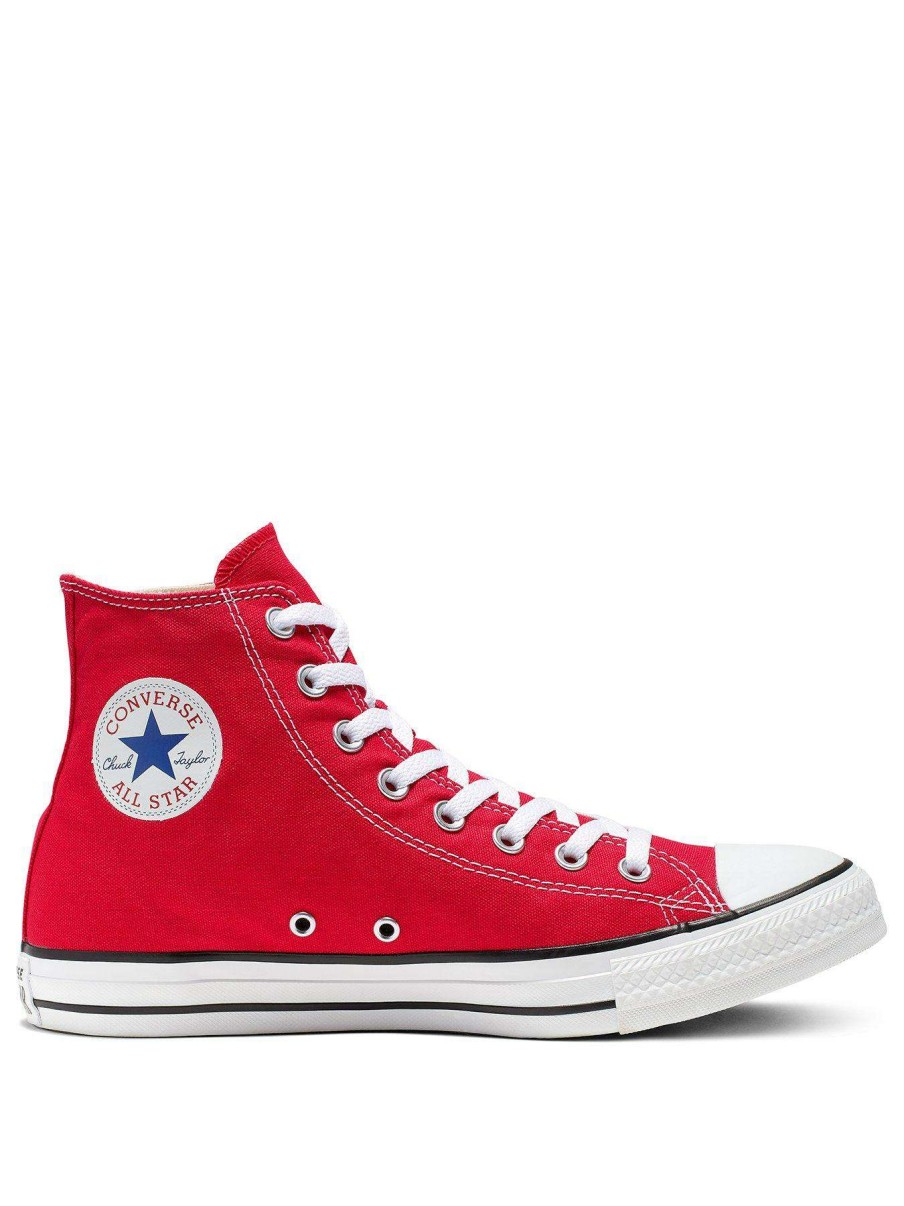 Men * | Converse Chuck Taylor All Star Hi Red