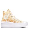 Women * | Converse Chuck Taylor All Star Move Floral Platform Canvas Hi Yellow/White