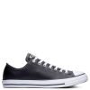 Men * | Converse Chuck Taylor Leather All Star Ox Black