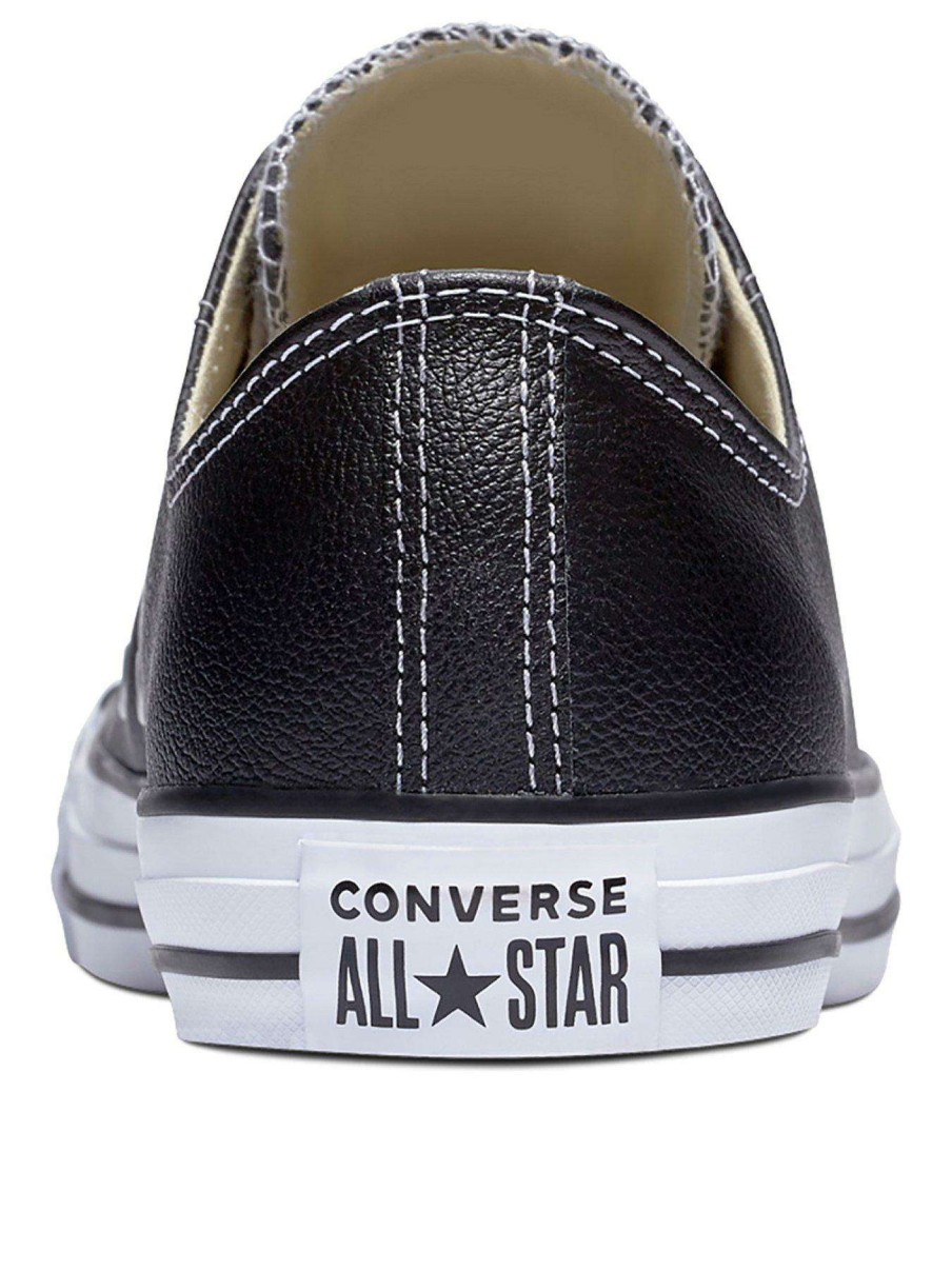 Men * | Converse Chuck Taylor Leather All Star Ox Black