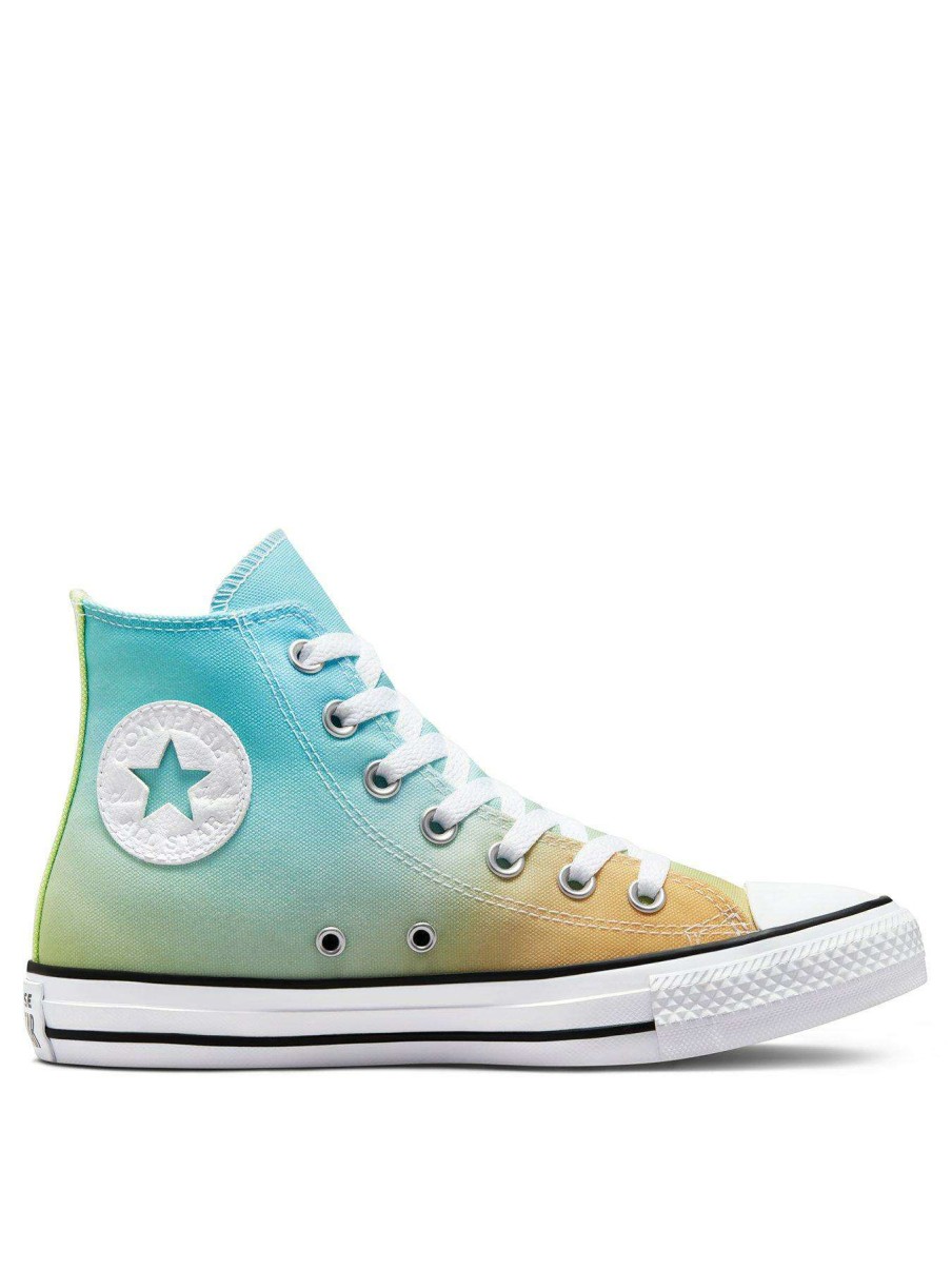 Women * | Converse Chuck Taylor All Star Gradient Heat Canvas Hi Blue/Orange/White