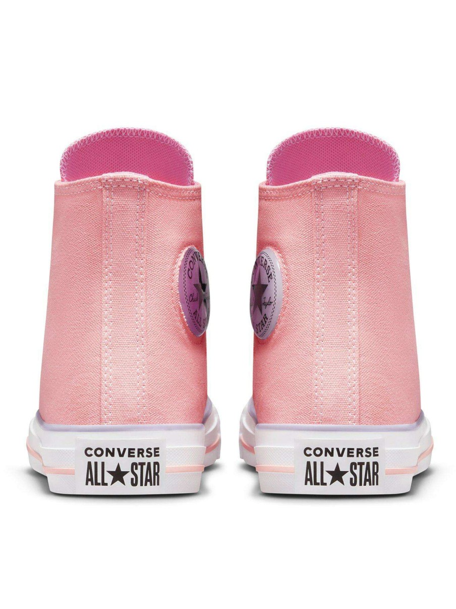 Kids * | Converse Chuck Taylor All Star Gel Patch Junior Hi Top Trainers