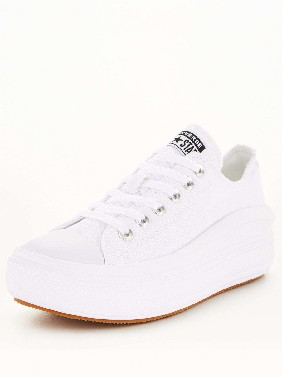 Women * | Converse Chuck Taylor All Star Move Ox White