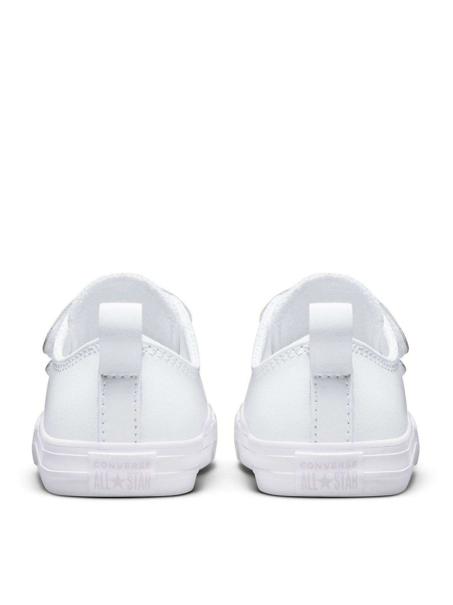 Kids * | Converse Chuck Taylor All Star 2V Leather Toddler Ox Trainers