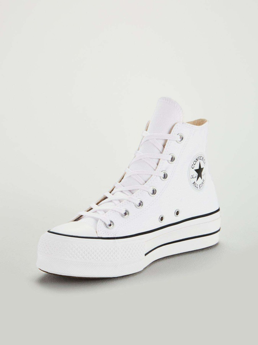 Women * | Converse Chuck Taylor All Star Platform Lift Hi White