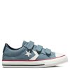 Kids * | Converse Star Player Ox Childrens Unisex Ev 3V Trainers -Blue/White