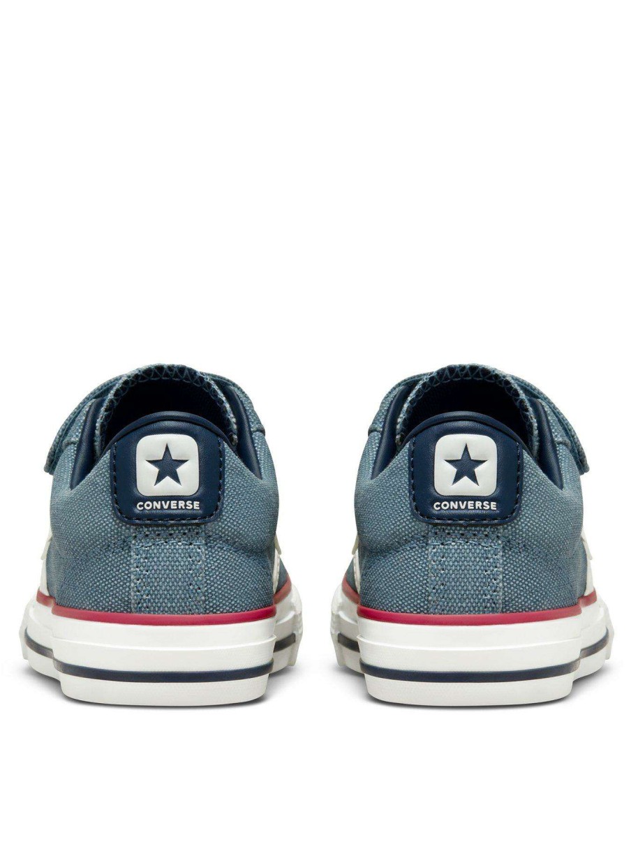 Kids * | Converse Star Player Ox Childrens Unisex Ev 3V Trainers -Blue/White