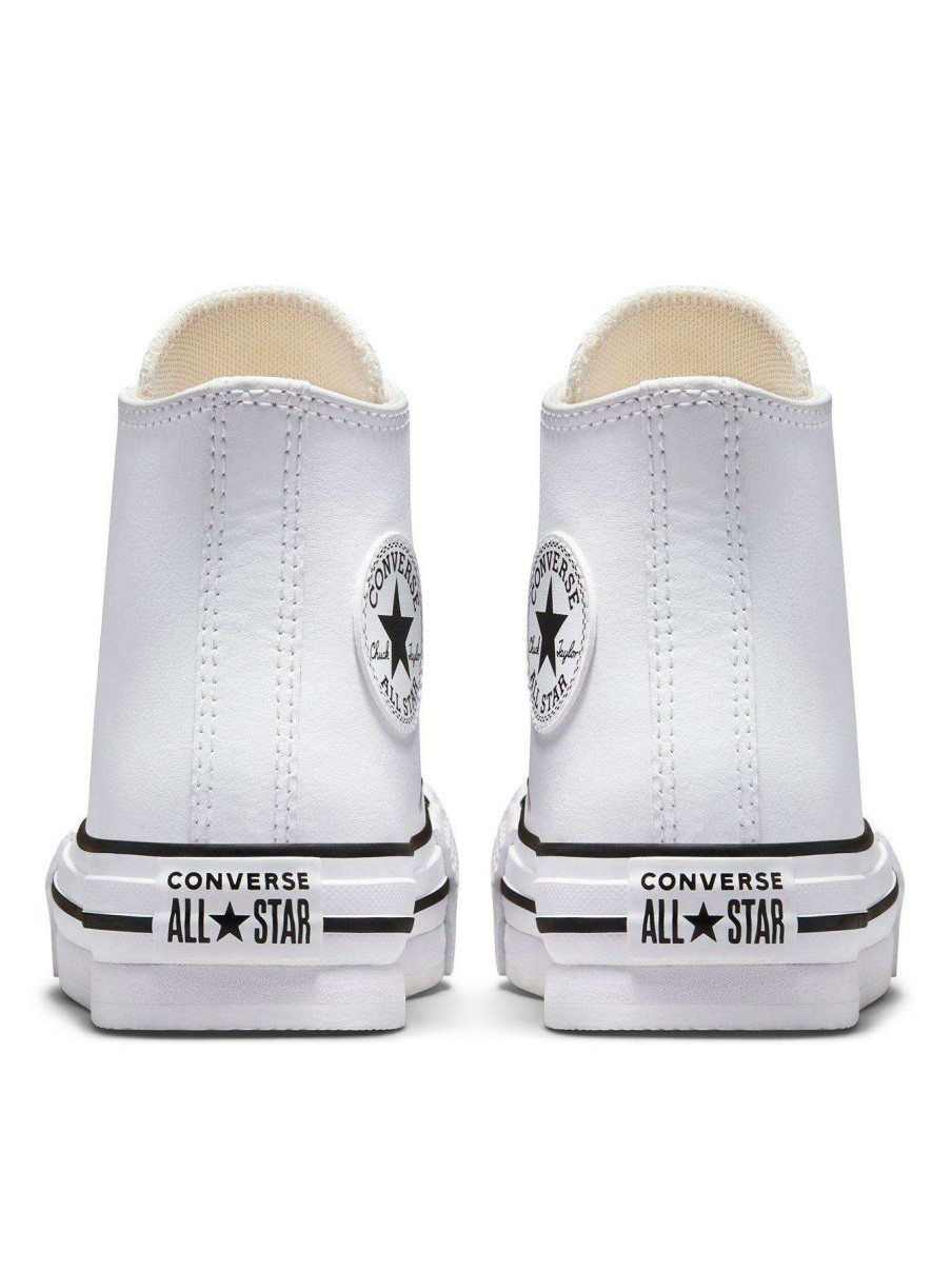 Kids * | Converse Chuck Taylor All Star Eva Lift Leather Childrens Hi Top Trainers