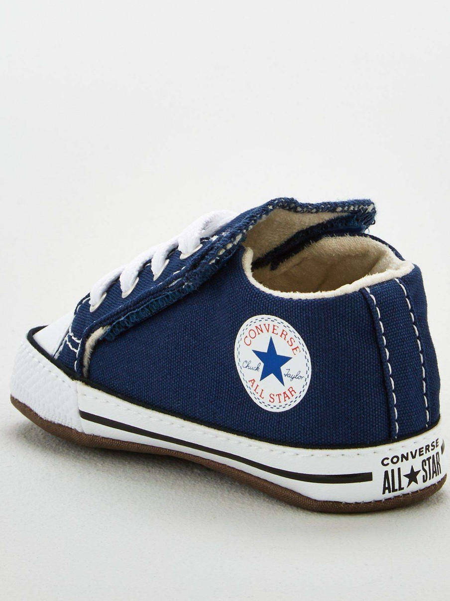 Kids * | Converse Chuck Taylor All Star Ox Crib Boys Cribster Canvas Trainers -Navy/White