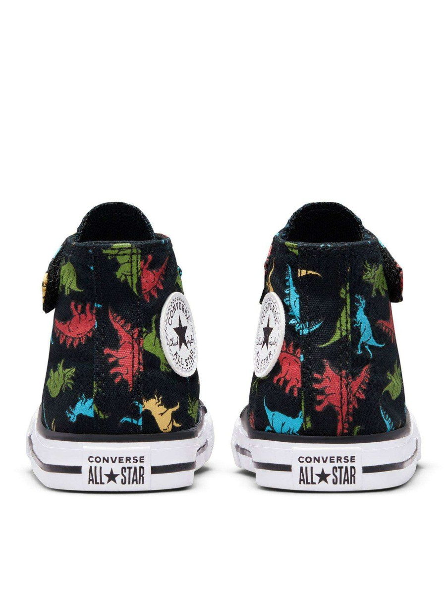 Kids * | Converse Chuck Taylor All Star 1V Dinosaurs Toddler Hi Top Trainers